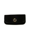 Gucci 1973 pouch in black suede - 360 thumbnail