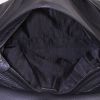 Salvatore Ferragamo Sofia handbag in black grained leather - Detail D3 thumbnail