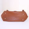Salvatore Ferragamo Sofia shoulder bag in brown grained leather - Detail D5 thumbnail