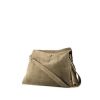 Celine New Shloulder handbag in grey-beige suede - 00pp thumbnail