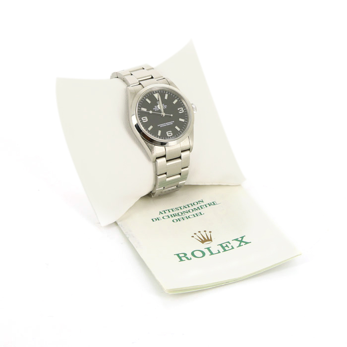 Orologio Rolex Explorer in acciaio Ref :  114270 Circa  2001 - Detail D2