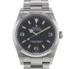 Rolex Explorer watch in stainless steel Ref:  114270 Circa  2003 - 00pp thumbnail
