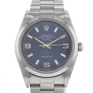 Montre Rolex Air King en acier Ref :  14000 Vers  1998