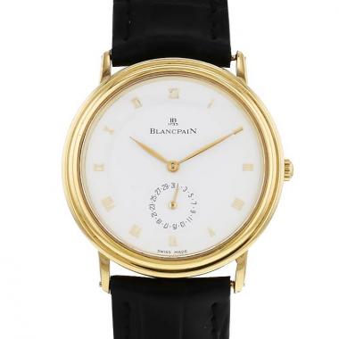 Blancpain Villeret watch in yellow gold Circa  2000
