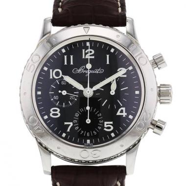 Orologio Breguet Type XX Aeronavale in acciaio Ref :  3800 Circa  2000