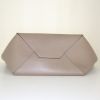 Celine Cabas Phantom shopping bag in etoupe grained leather - Detail D4 thumbnail