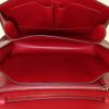Celine Classic Box shoulder bag in red box leather - Detail D2 thumbnail