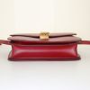 Celine  Classic Box medium model  shoulder bag  in red box leather - Detail D4 thumbnail