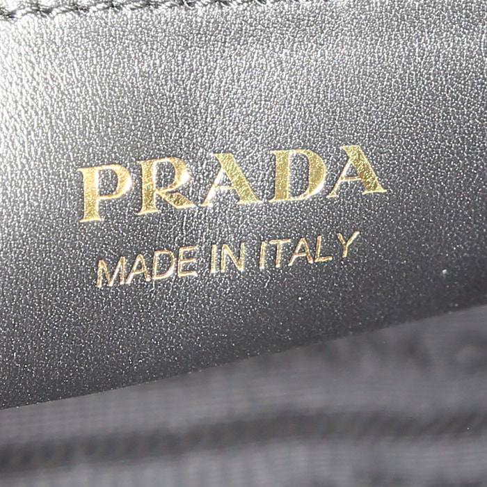 Borsa Prada Paradigme modello piccolo in pelle saffiano nera - Detail D4