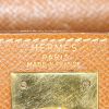 Hermes Kelly 28 cm handbag in gold epsom leather - Detail D4 thumbnail