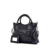 Balenciaga Velo handbag in navy blue leather - 00pp thumbnail
