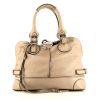 Chloé Paddington large model handbag in beige leather - 360 thumbnail