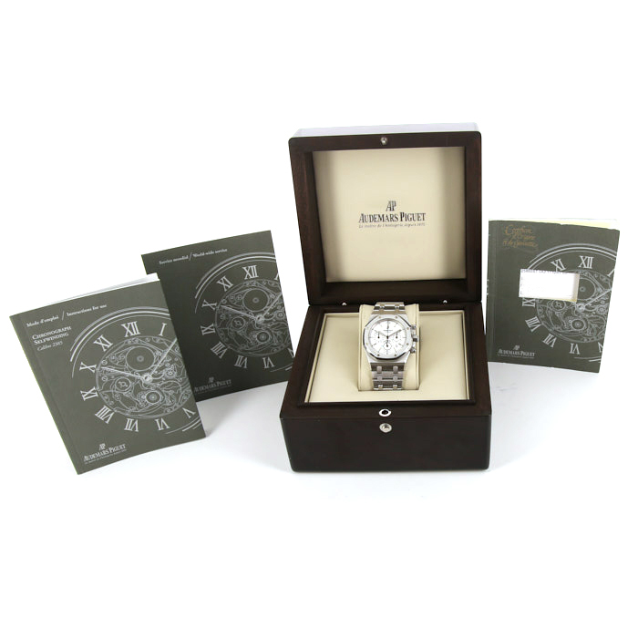 Audemars Piguet Royal Oak Kasparov watch in stainless steel Circa 2007 - Detail D3