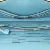 Billetera Hermès Kelly Ghillies en cuero swift Bleu Atoll - Detail D2 thumbnail