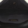 Chanel Timeless handbag in black and white velvet - Detail D3 thumbnail