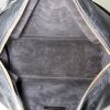 Saint Laurent Duffle medium model shoulder bag in black leather - Detail D3 thumbnail