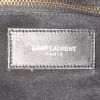 Saint Laurent Duffle medium model shoulder bag in black leather - Detail D4 thumbnail