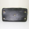 Saint Laurent Duffle medium model shoulder bag in black leather - Detail D5 thumbnail
