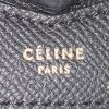Celine Trotteur shoulder bag in black grained leather - Detail D3 thumbnail