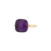 Pomellato Nudo Maxi ring in pink gold,  white gold and amethyst - 00pp thumbnail