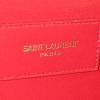 Bolsito de mano Saint Laurent Lutetia en cuero box rojo - Detail D3 thumbnail