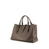 Bottega Veneta Roma medium model handbag in taupe intrecciato leather - 00pp thumbnail