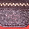 Louis Vuitton Triana handbag in brown damier canvas and brown leather - Detail D3 thumbnail