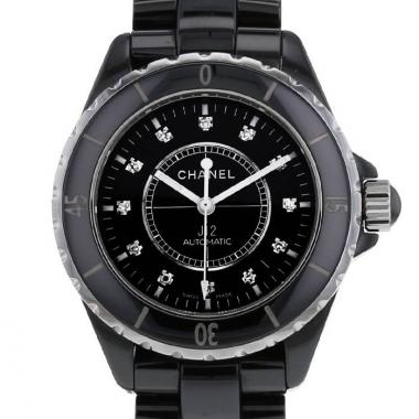 Chanel J12 watch in black ceramic Circa  2010