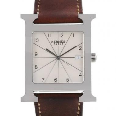 Montre Hermes Heure H en acier Ref :  HH1.810 Vers  2000