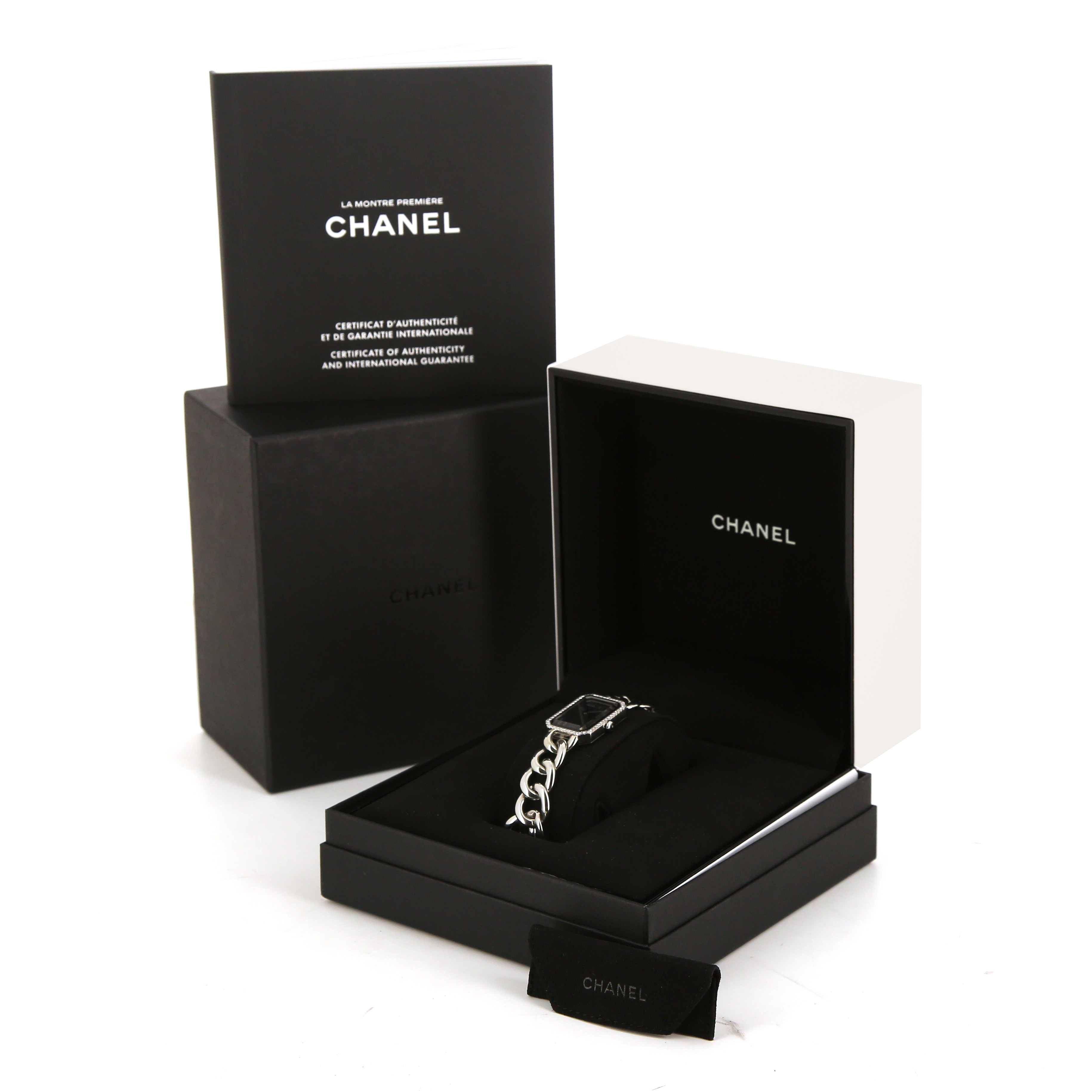 Reloj Chanel Première  talla L de acero Ref :  H3254 Circa  2014 - Detail D2