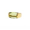 Bulgari Tronchetto ring in yellow gold and peridot - 00pp thumbnail