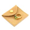 Bulgari Tronchetto ring in yellow gold and peridot - Detail D2 thumbnail