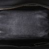 Bolso de mano Celine Luggage modelo mediano en cuero color burdeos y negro y ante beige - Detail D2 thumbnail