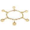 Bulgari charms bracelet in yellow gold - 00pp thumbnail