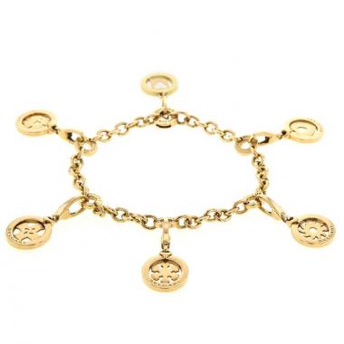 Bulgari charms bracelet in yellow gold Bulgari charms bracelet in yellow gold
