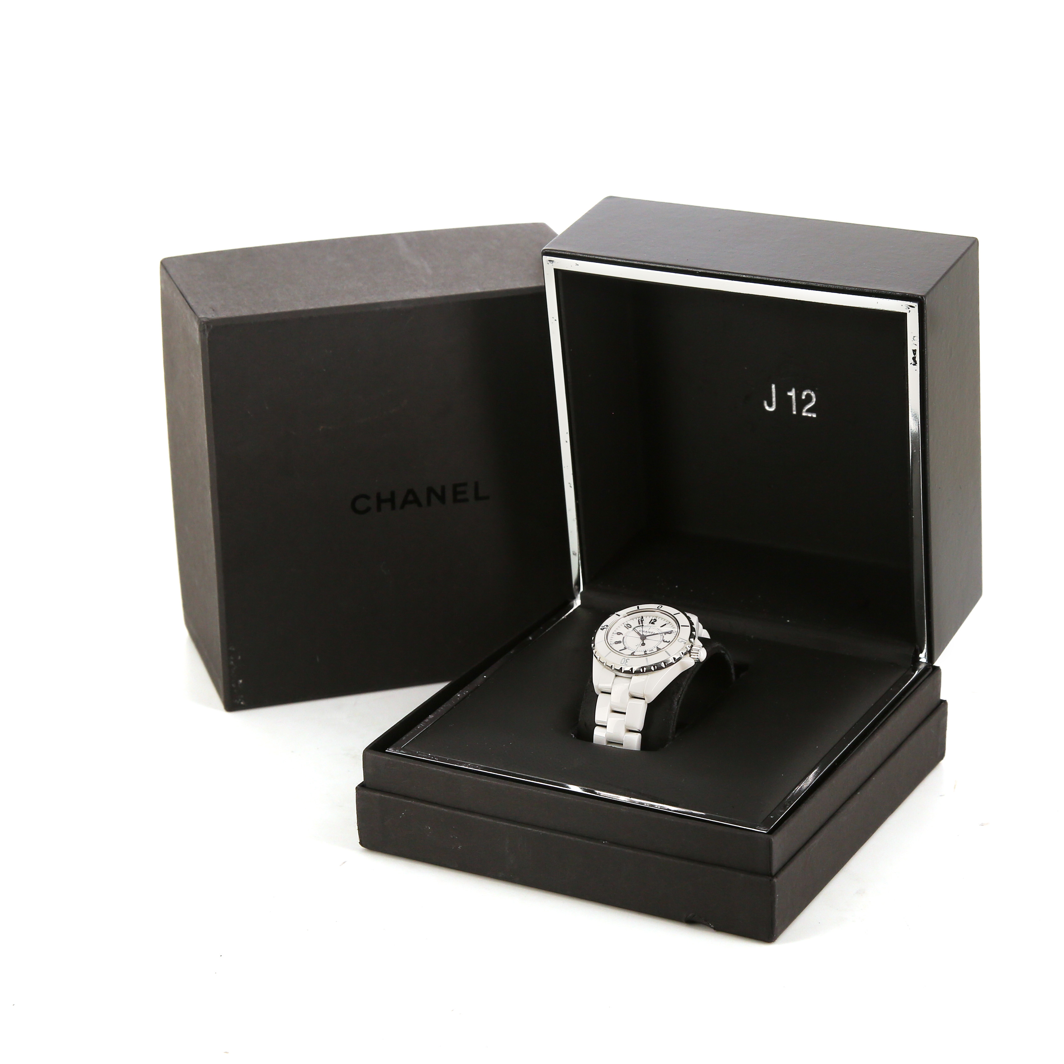 Orologio Chanel J12 in ceramica bianca Circa  2000 - Detail D2