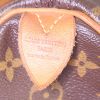 Sac à main Louis Vuitton Speedy 35 en toile monogram marron et cuir naturel - Detail D3 thumbnail