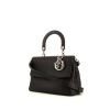 Dior Be Dior medium model shoulder bag in black grained leather - 00pp thumbnail