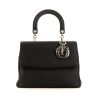 Dior Be Dior medium model shoulder bag in black grained leather - 360 thumbnail