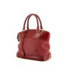 Bolso de mano Louis Vuitton Lockit  en cuero granulado rojo - 00pp thumbnail