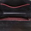 Valentino Garavani Rockstud Lock handbag in burgundy, grey, beige and brown multicolor leather - Detail D3 thumbnail