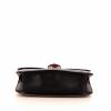 Valentino Garavani Rockstud Lock handbag in burgundy, grey, beige and brown multicolor leather - Detail D5 thumbnail