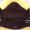 Louis Vuitton Tote W shopping bag in yellow and brown leather - Detail D2 thumbnail
