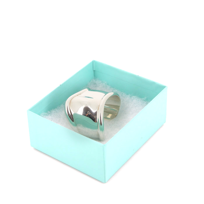 Bracciale Tiffany & Co Bone modello medio in argento - Detail D2