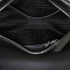 Bolso para llevar al hombro Prada Concept en cuero negro - Detail D2 thumbnail