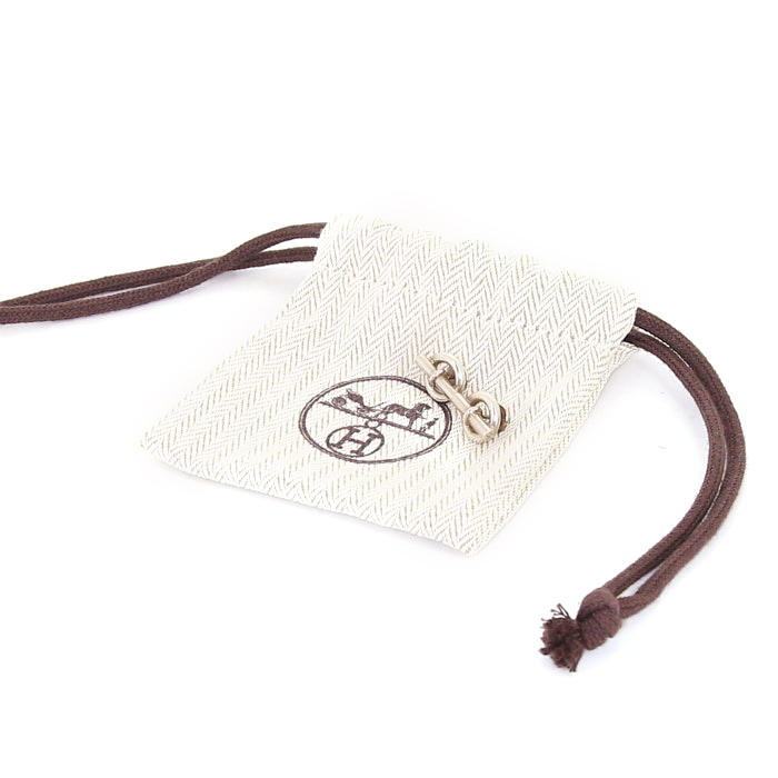 Orecchini Hermes Chaine d'Ancre in argento - Detail D5