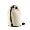Hermès Matelot backpack in beige canvas and brown leather - 00pp thumbnail
