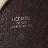Zaino Hermès Matelot in tela beige e pelle marrone - Detail D3 thumbnail