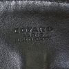 Goyard Voltaire shopping bag in black monogram canvas and black leather - Detail D4 thumbnail