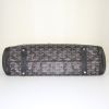 Sac cabas Goyard Voltaire en toile monogram noire et cuir noir - Detail D5 thumbnail